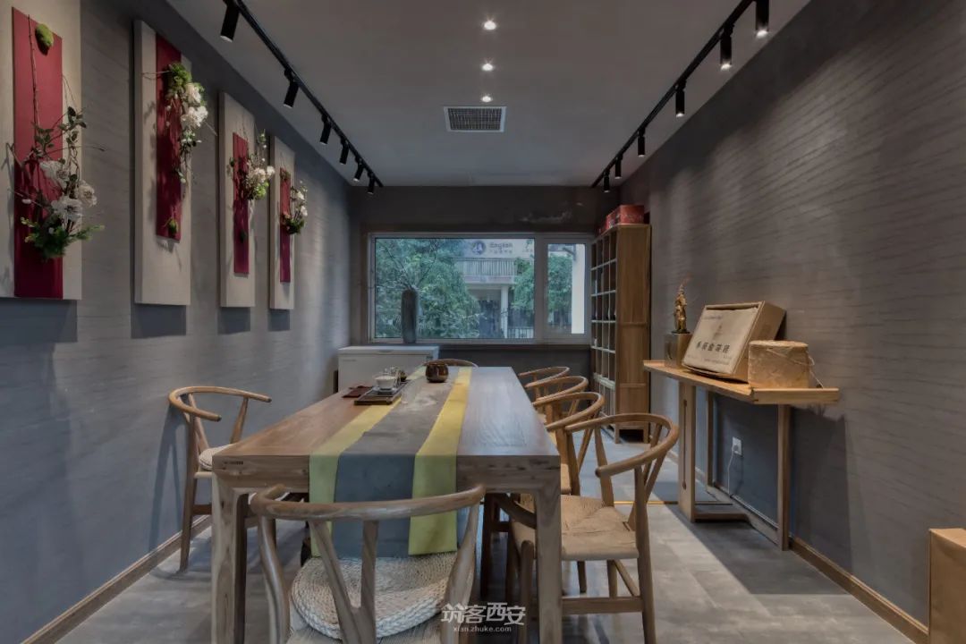 竹影/风和/雀动/人来,西安两座别墅改造的「雀笙」茶宿