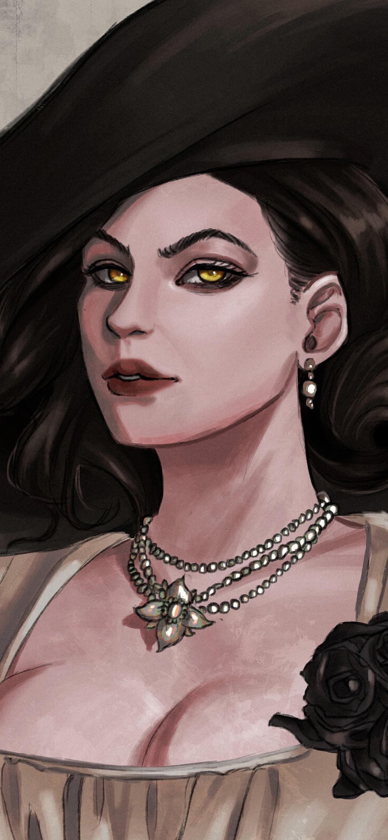 生化危机8手机壁纸,生化危机吉尔高清壁纸