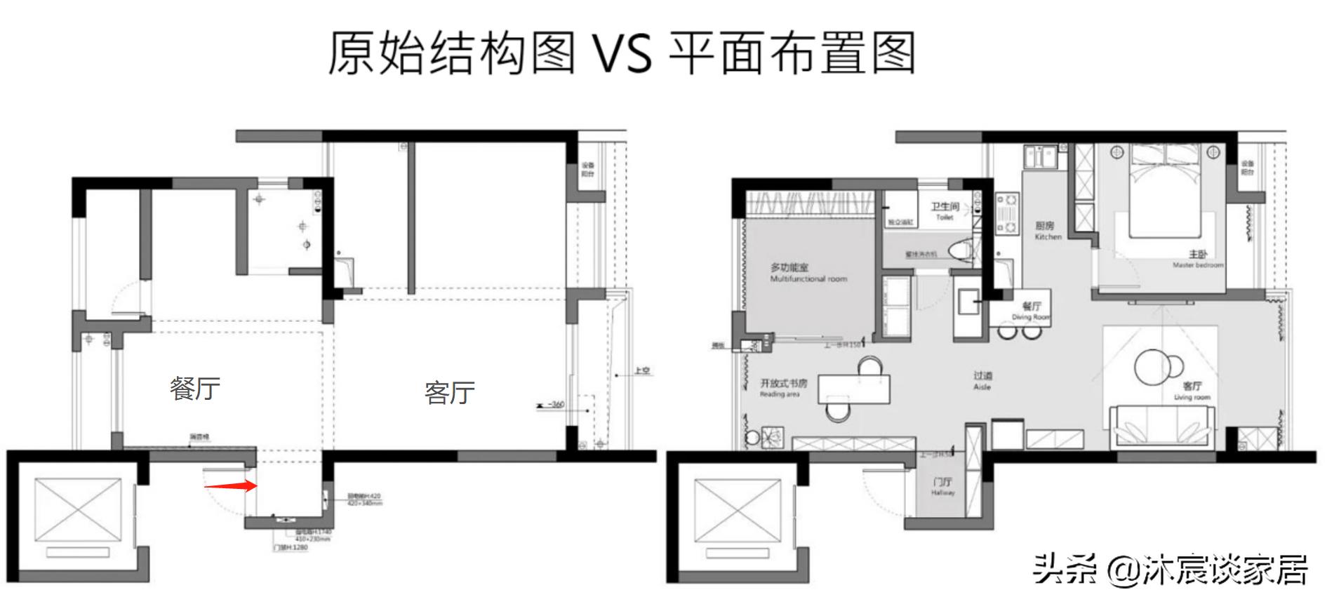 她把家布置得复古又温馨，室内被绿植环绕，这样的家，住着真舒服