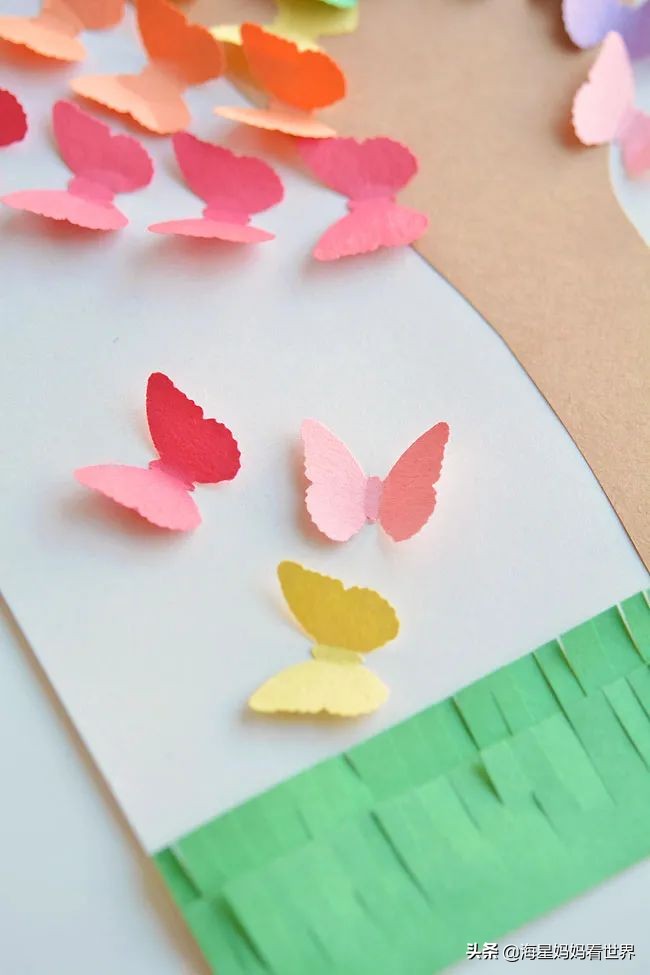 植树节种树简单又漂亮,关于植树节制作大树的图片