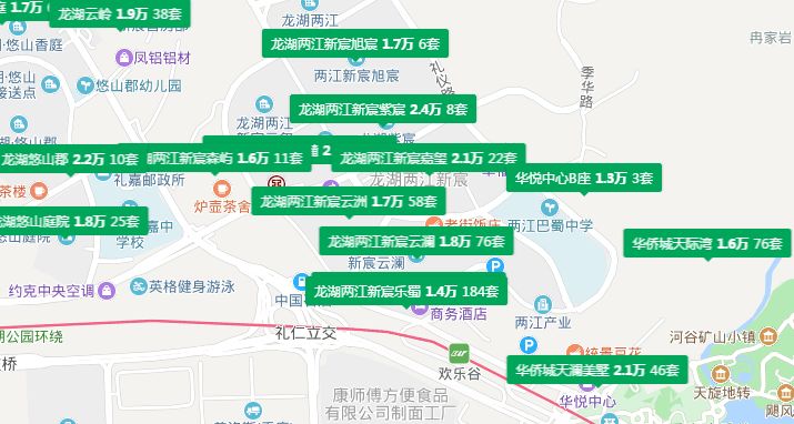 礼嘉低价楼盘,礼嘉底价低楼盘