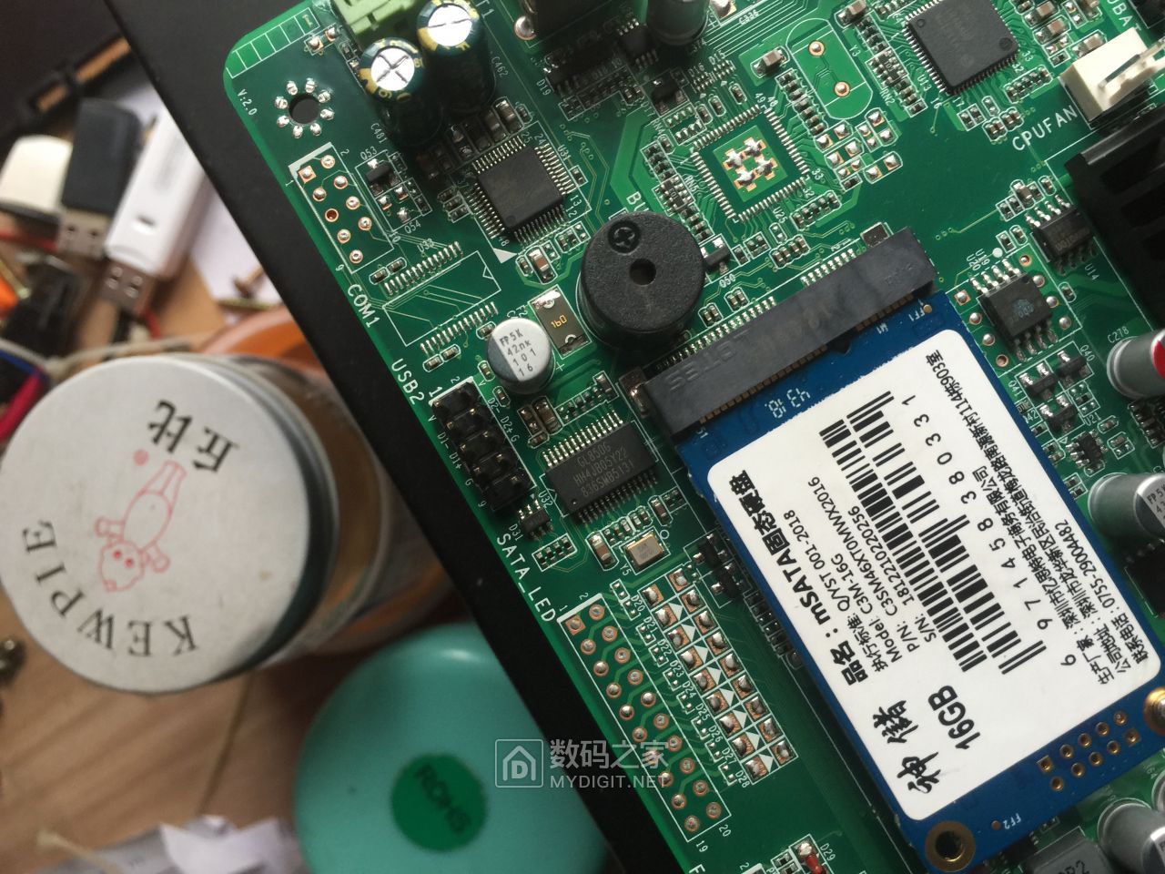 技术达人：矿机“蜗牛星际”改造飞线增加PCI-E接口