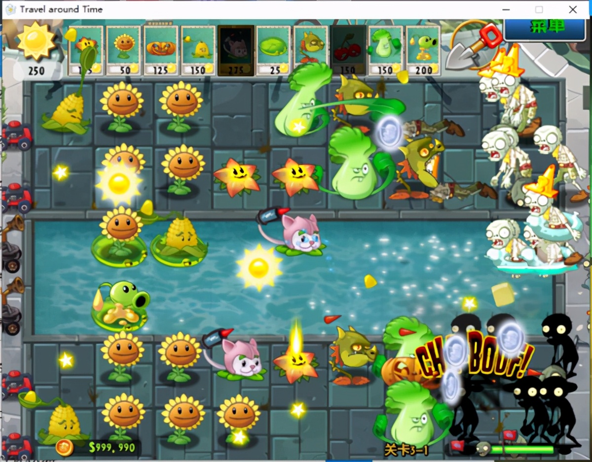 植物大战僵尸时空环游之旅手游版,植物大战僵尸2时空环游之旅6-9