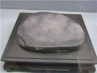 端砚老坑石品玫瑰紫,怎样鉴别老坑端砚石品