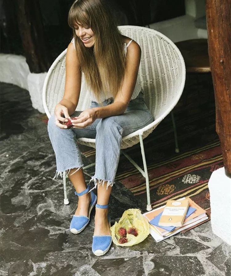 不能错过这双休闲感满满的渔夫鞋,不闷脚潮流渔夫鞋懒人鞋