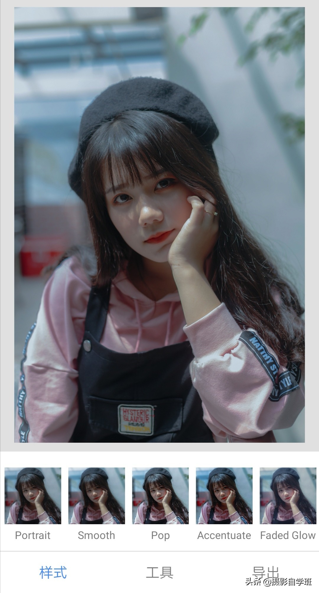 如何给夜晚的人像照片调色,人像摄影背景冷暖调色照片