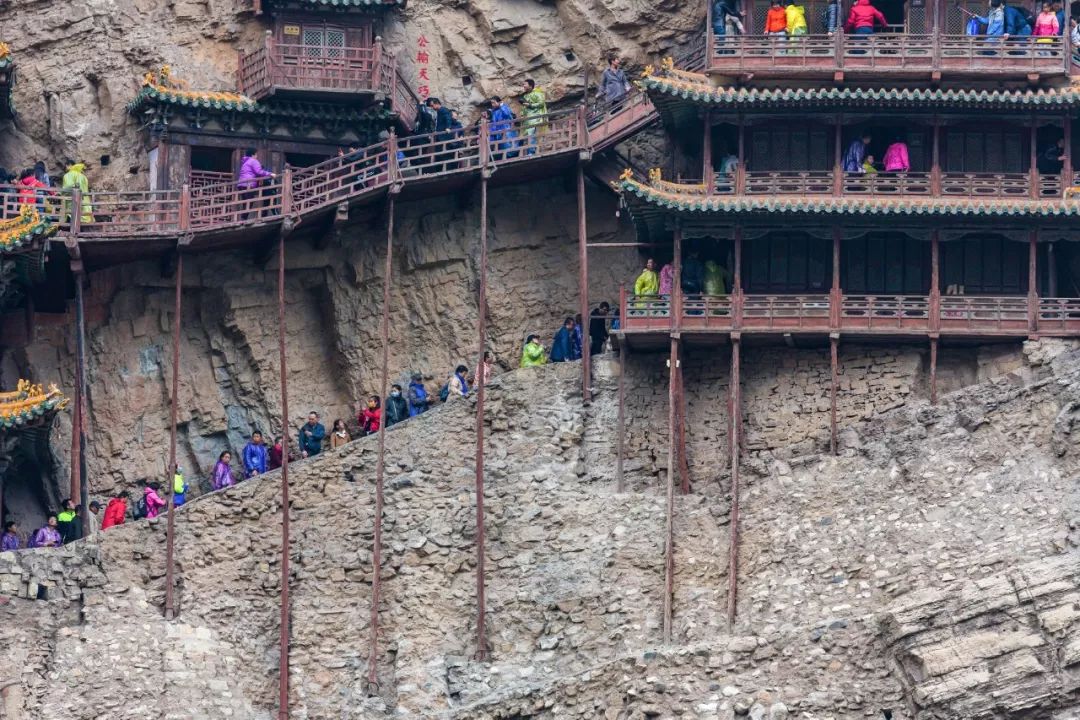 悬空寺壮观是谁题的,悬空寺是世界奇观吗