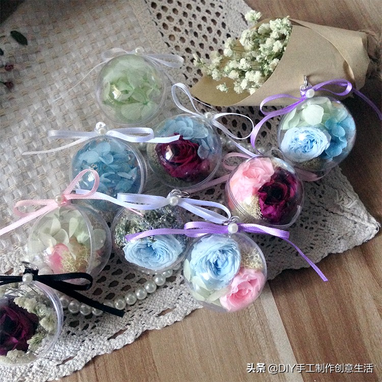 diy手工永生花制作全过程,diy永生花怎么做的