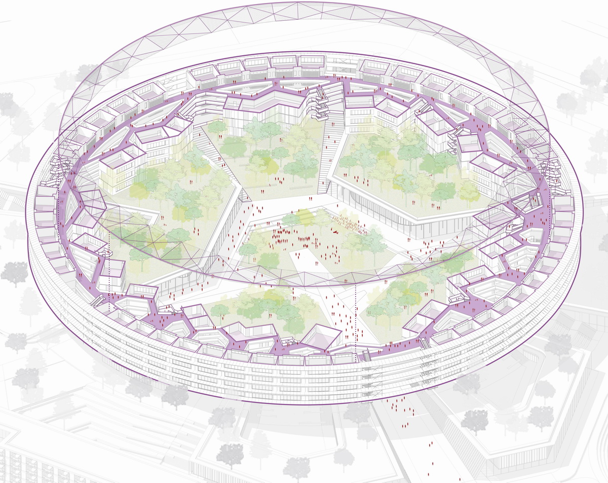 重庆南开两江中学录取分数线,重庆两江南开中学平面示意图
