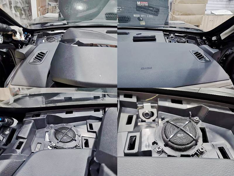 日产天籁汽车喇叭升级,日产天籁升级公爵原厂音响