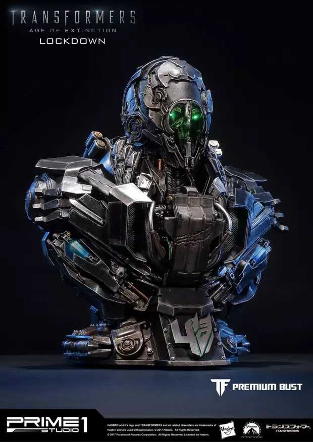 爱玩：售价1700元的变形金刚4禁闭胸像