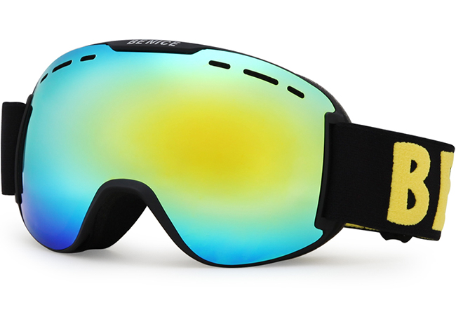 高性价比滑雪护目镜,专业滑雪镜双层防雾卡近视护目镜