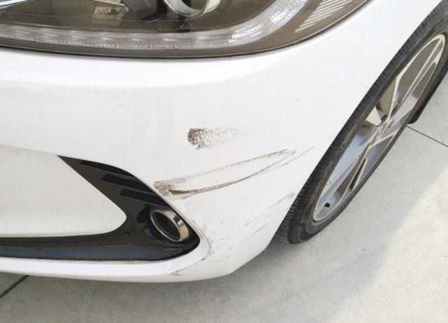 倒车撞后车保险杠私了,前车倒车撞到后车保险杠有问题吗