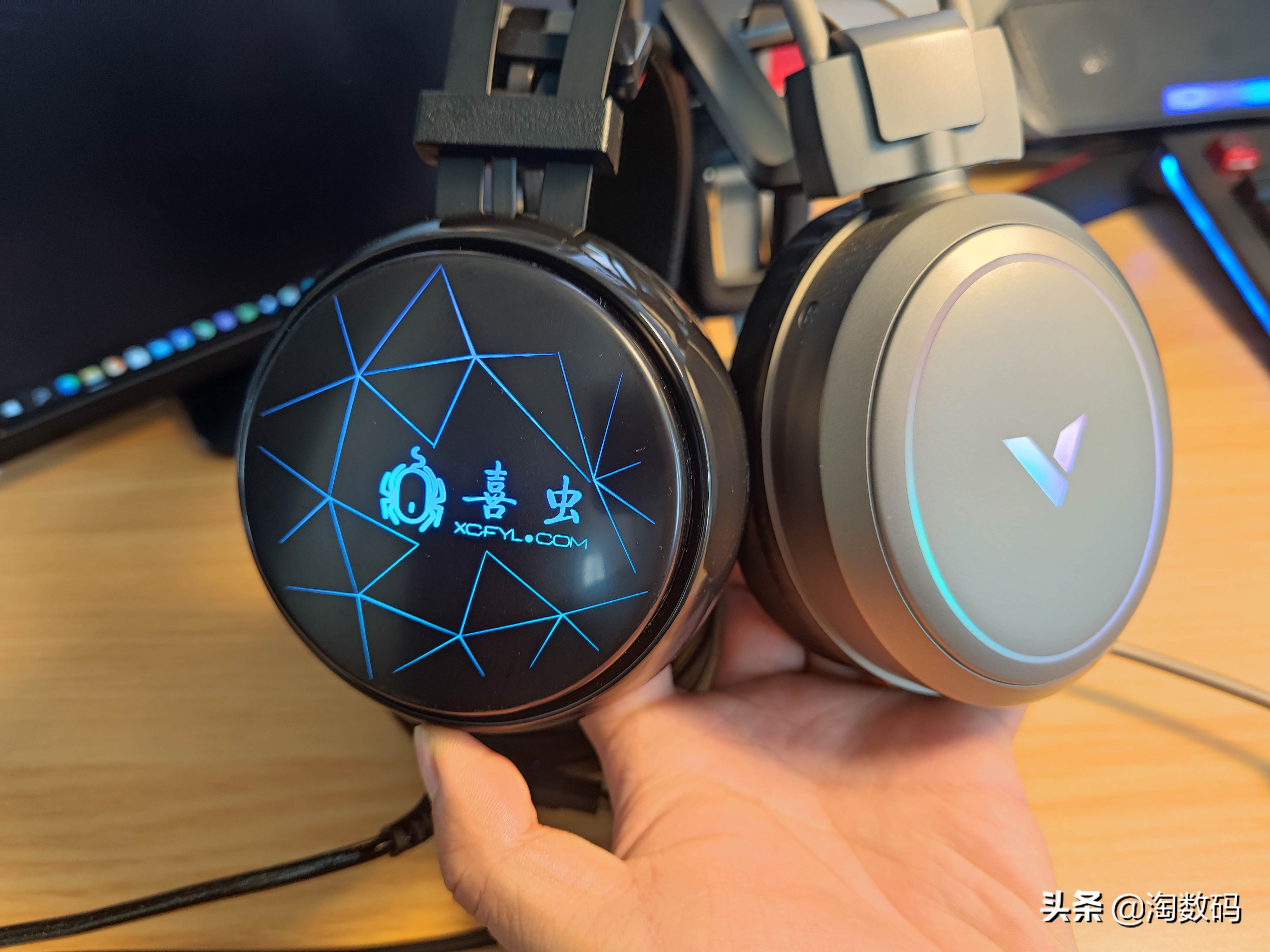 拆验声卡辩真身：￥49元因丑贬值虚拟7.1声道游戏耳麦，爆拆验票