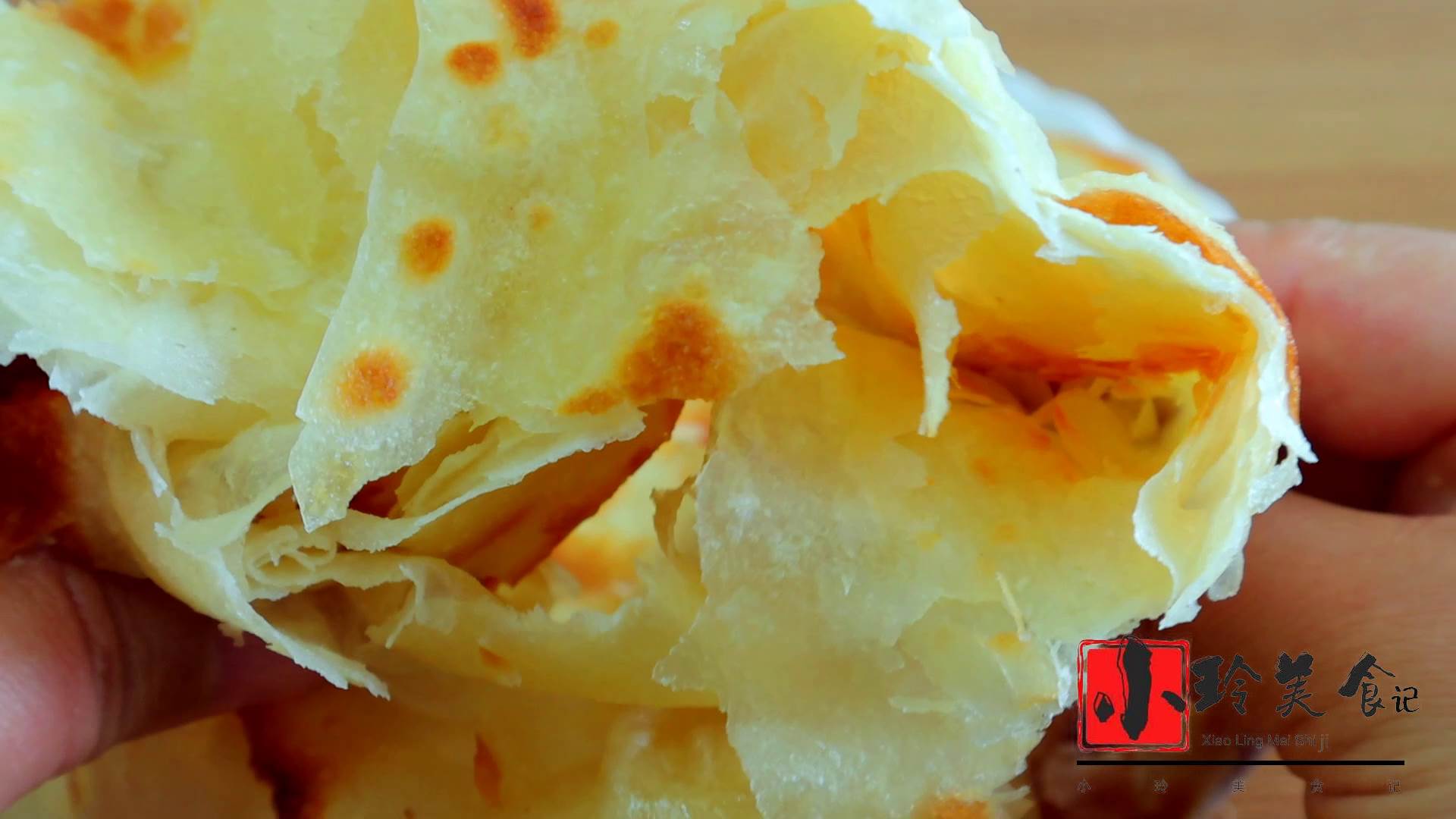 柔软多层又筋道家常小油饼,筋道多层油饼