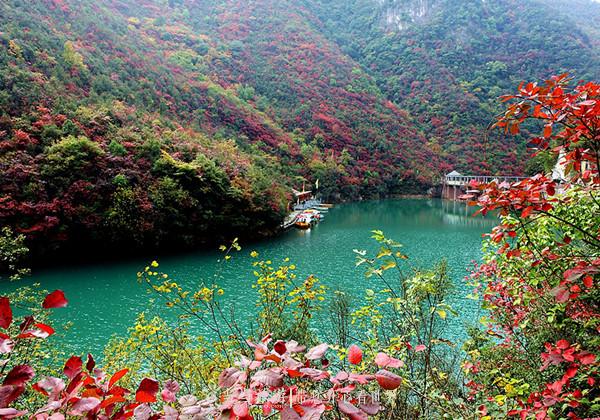 湖北郧西五龙河美景,湖北郧西五龙河风景区一日游