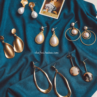 推荐7款秋季必备耳饰好看又百搭,耳饰轻奢小众高级感百搭简单