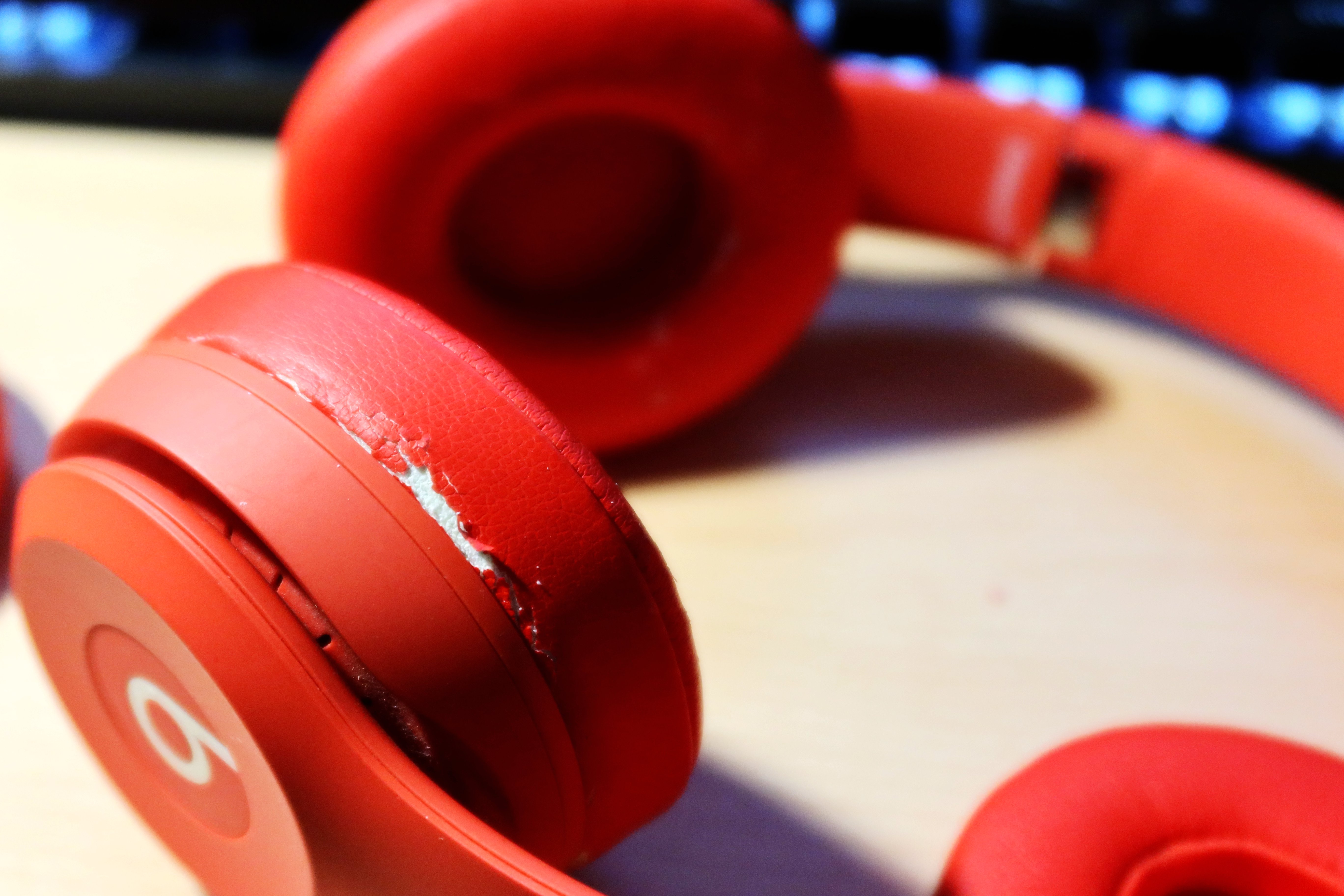 修复头戴式耳机的耳罩,solo3耳机套更换紫色