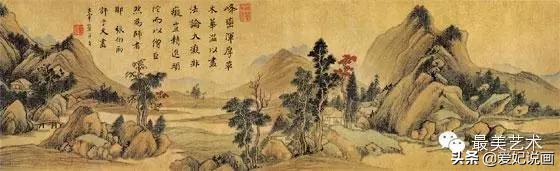 明代山水名画,明代山水书法作品欣赏