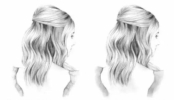 如何简单画出好看的头发颜色,如何画好看的头发教程