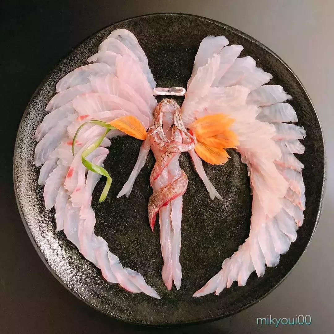 他用3d作画每张图都美到窒息,用三文鱼作画也能美到爆