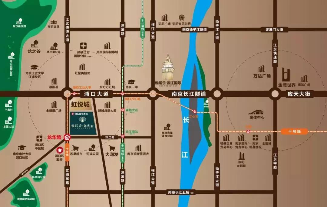 南京浦口虹悦城带院子的房子,江北虹悦城最近的楼盘