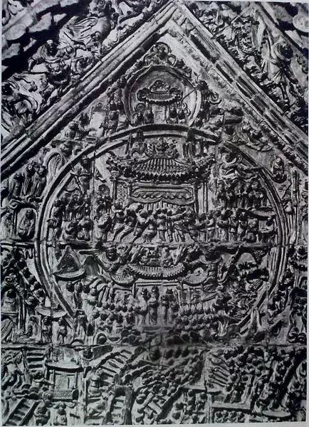 100年前中国风景建筑老照片,两亿多年前的景观