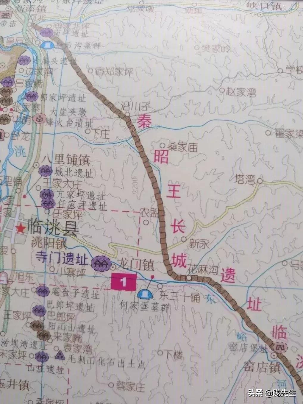 万里长城西起临洮东至辽东,西起临洮东至辽东的万里长城