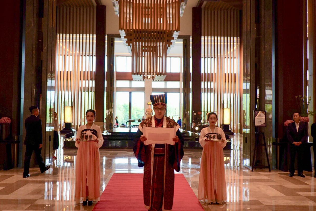 玉祥门到曲江池凯悦酒店,西安五星级凯悦酒店