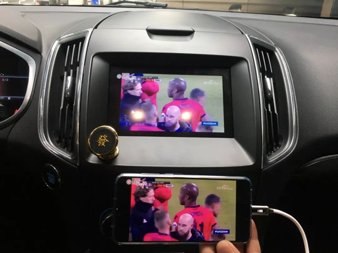 锐界sync3投影视频,锐界sync3中控支持百度carlife