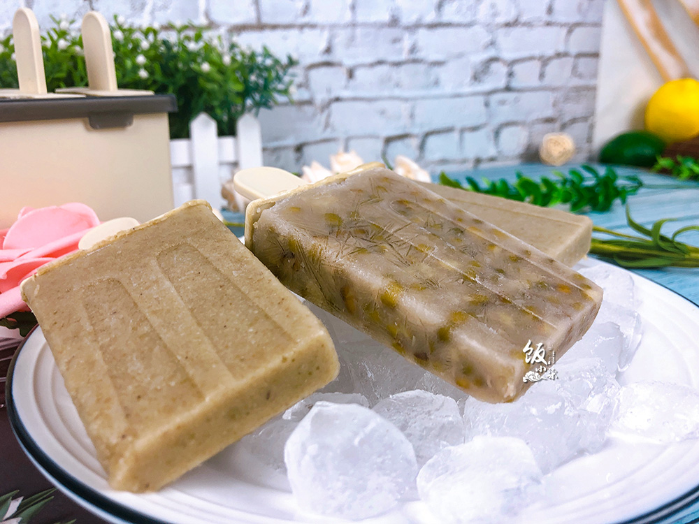 夏天喝冻绿豆汤,不用冰箱冻的绿豆汤