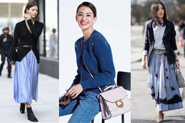 什么蓝色显白又显气质好看,湖蓝色适合什么肤色显白