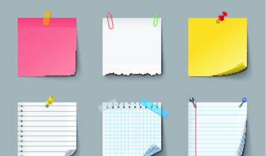 便签纸和贴纸能干些什么,便签纸顶部刷胶