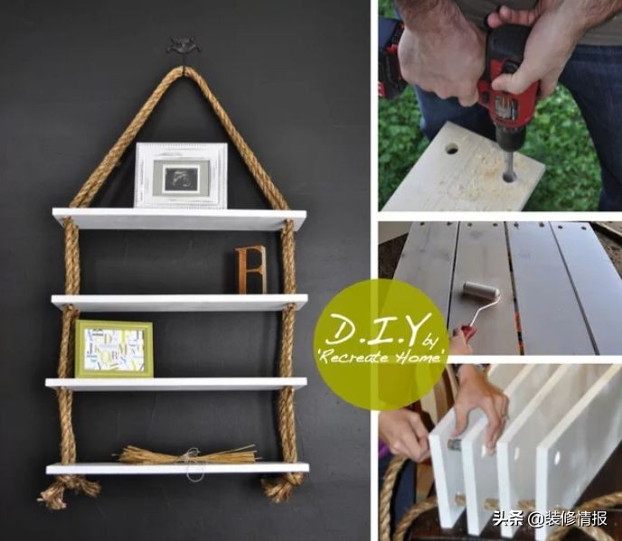 自制墙体书架简单又好用,最简单的书架构造