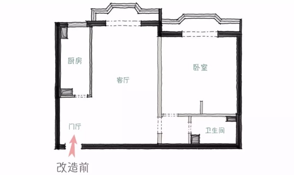 一居改两居最省钱,一居如何改两居
