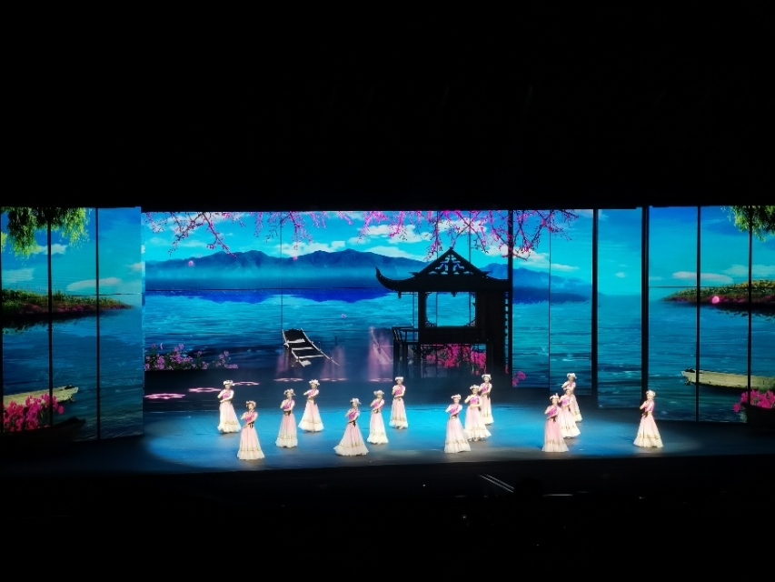 丽江千古情景位置,丽江千古情景区马帮广场