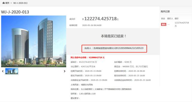 嗨!苏州湾再迎绿地128米超高层,中车城市捷运总部基地确认落户