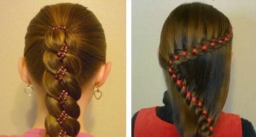 生个女儿才学会扎头发,有女儿就要这样给她扎头发