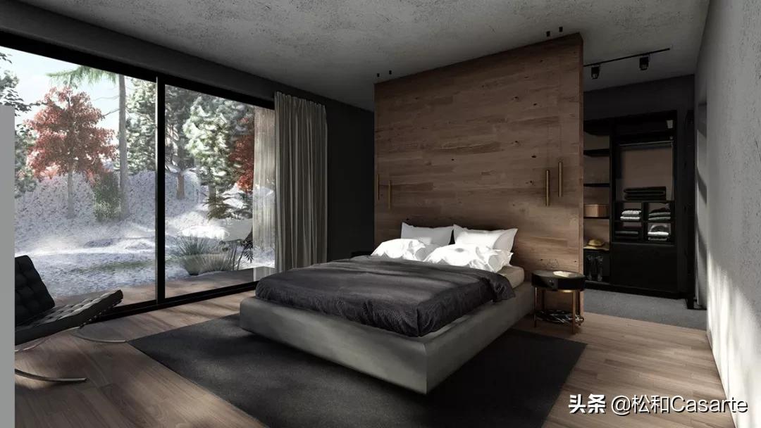 这才是满分的卧室设计,这些家居设计看着高大上