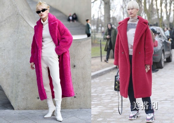 寒冷的冬天跟低温说“byebye”,羊羔毛大衣值得你入手