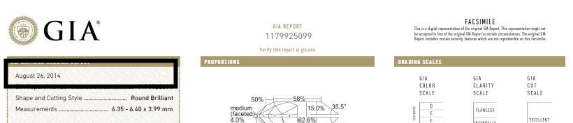 钻石gia证书与钻石怎样对应,西安钻戒2020价目表