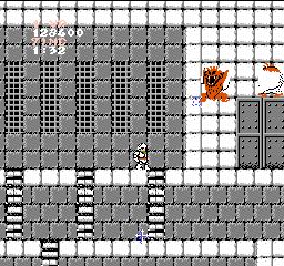 经典fc游戏通关魔界村,fc版魔界村