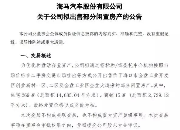 海马房地产最新信息,海马卖房地产