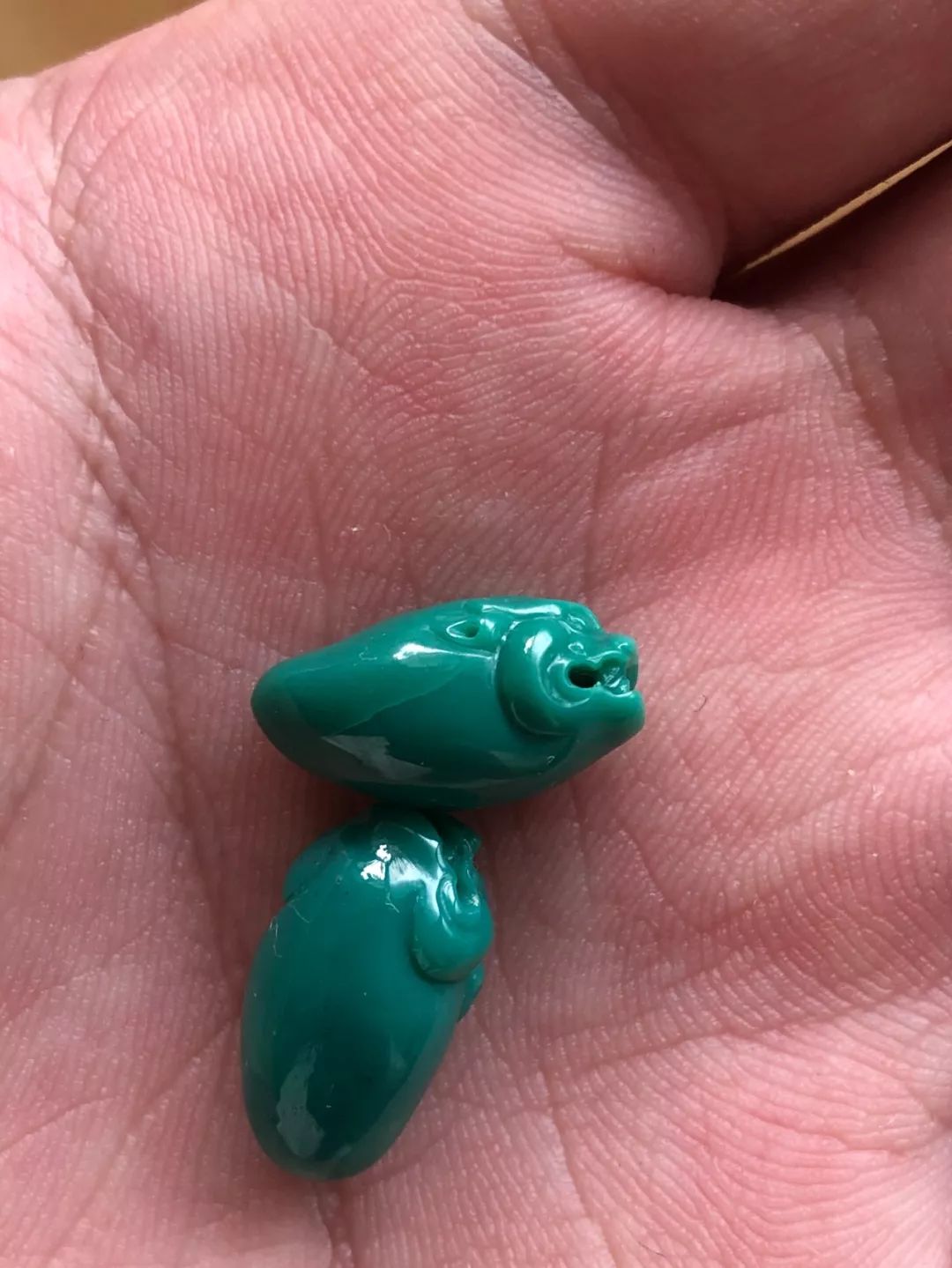 绿松石被搓碎了，万万没想到的是……