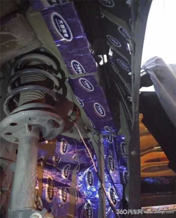 福特探险者隔音施工后对比,福特探险者隔音改装