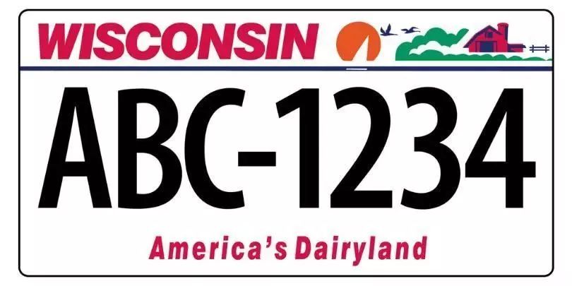 美国各省份的车牌,美国各大州车牌