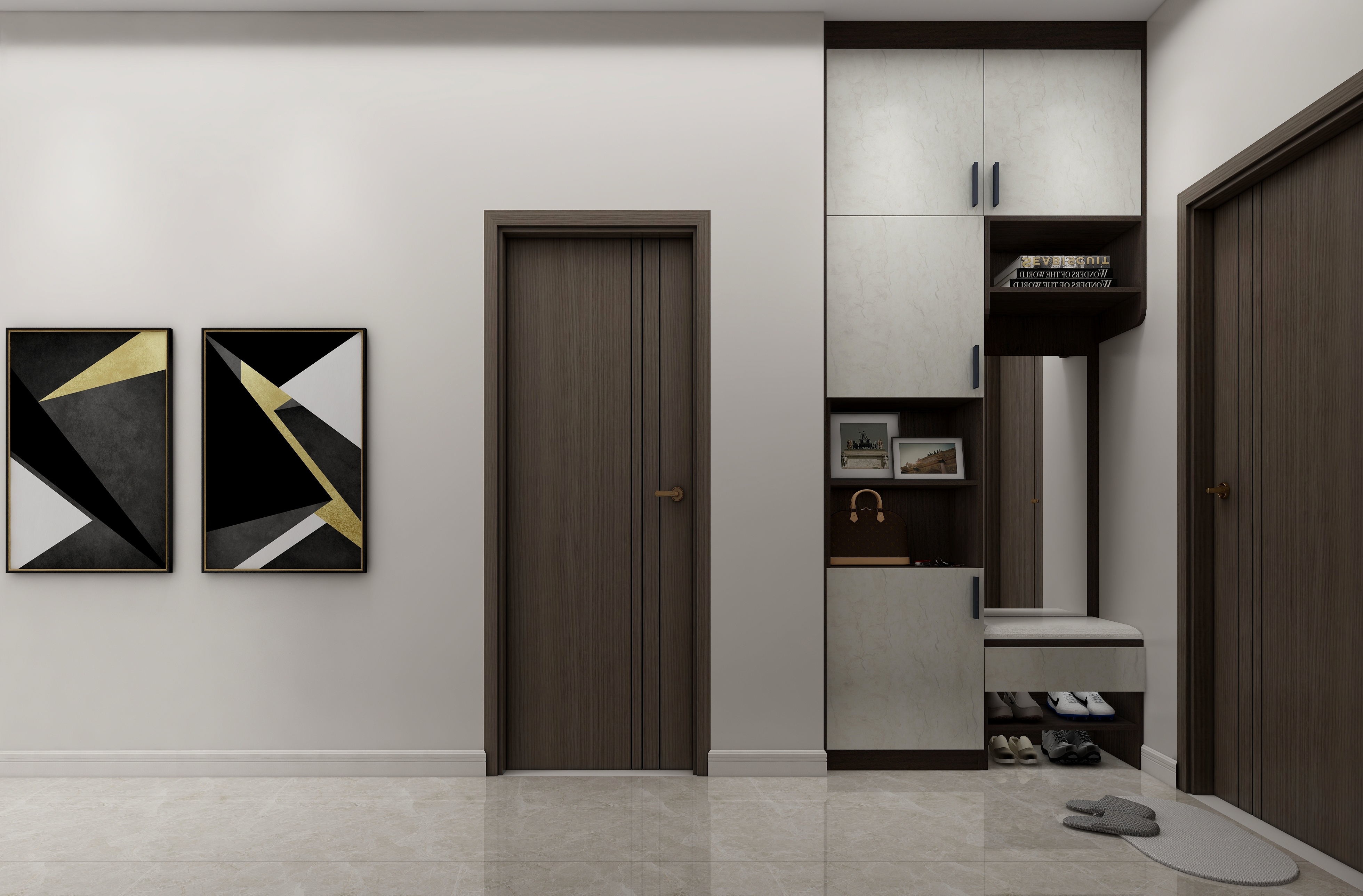 农村房子大门正对房门怎么破解,进门正对门的户型