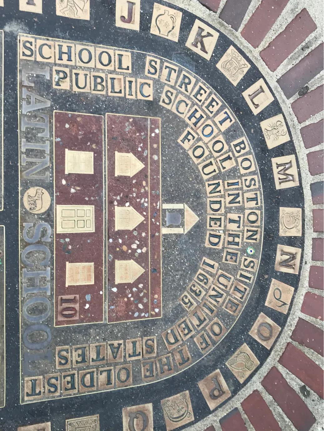 波士顿必去的五个景点,波士顿自由之路中文高清地图