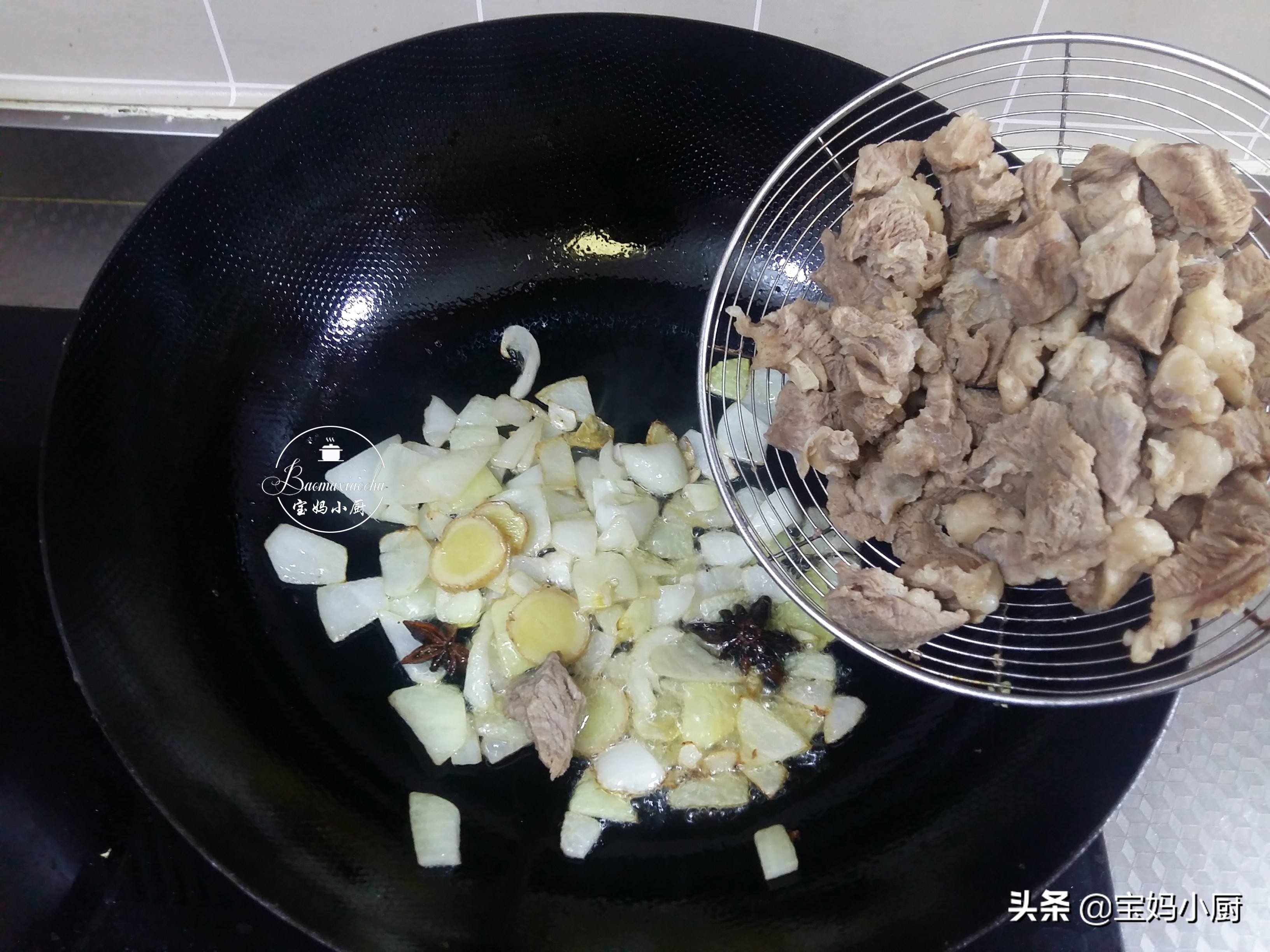 炖牛肉放什么调料没膻味,炖牛肉一股料酒味
