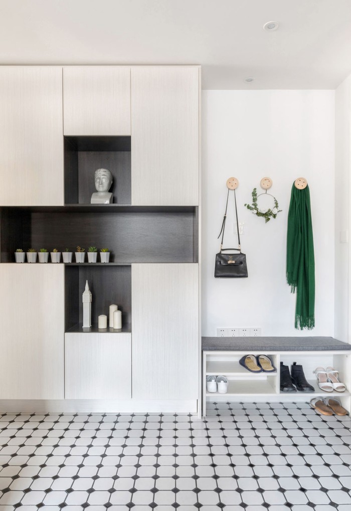 没玄关的房子怎么做鞋柜,买的房子没餐厅如何设计